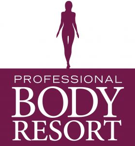Professional Body Resort Logo mit Figur